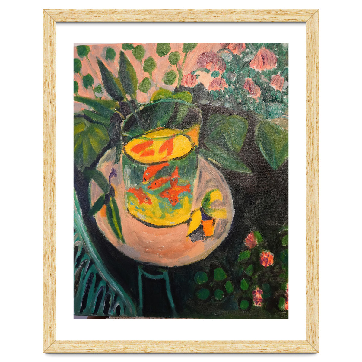 Still Life Fishes Oil Painting