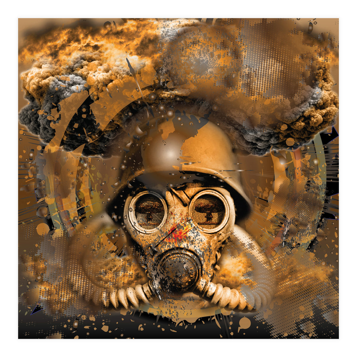 Atomic Bomb Gas Mask (Print Only)