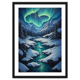 Ethereal Northern Lights: Arctic Winter Valley thumbnail