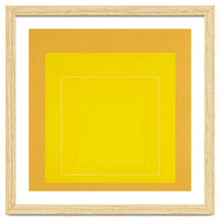 JOSEF ALBERS - HOMAGE TO THE SQUARE YELLOW