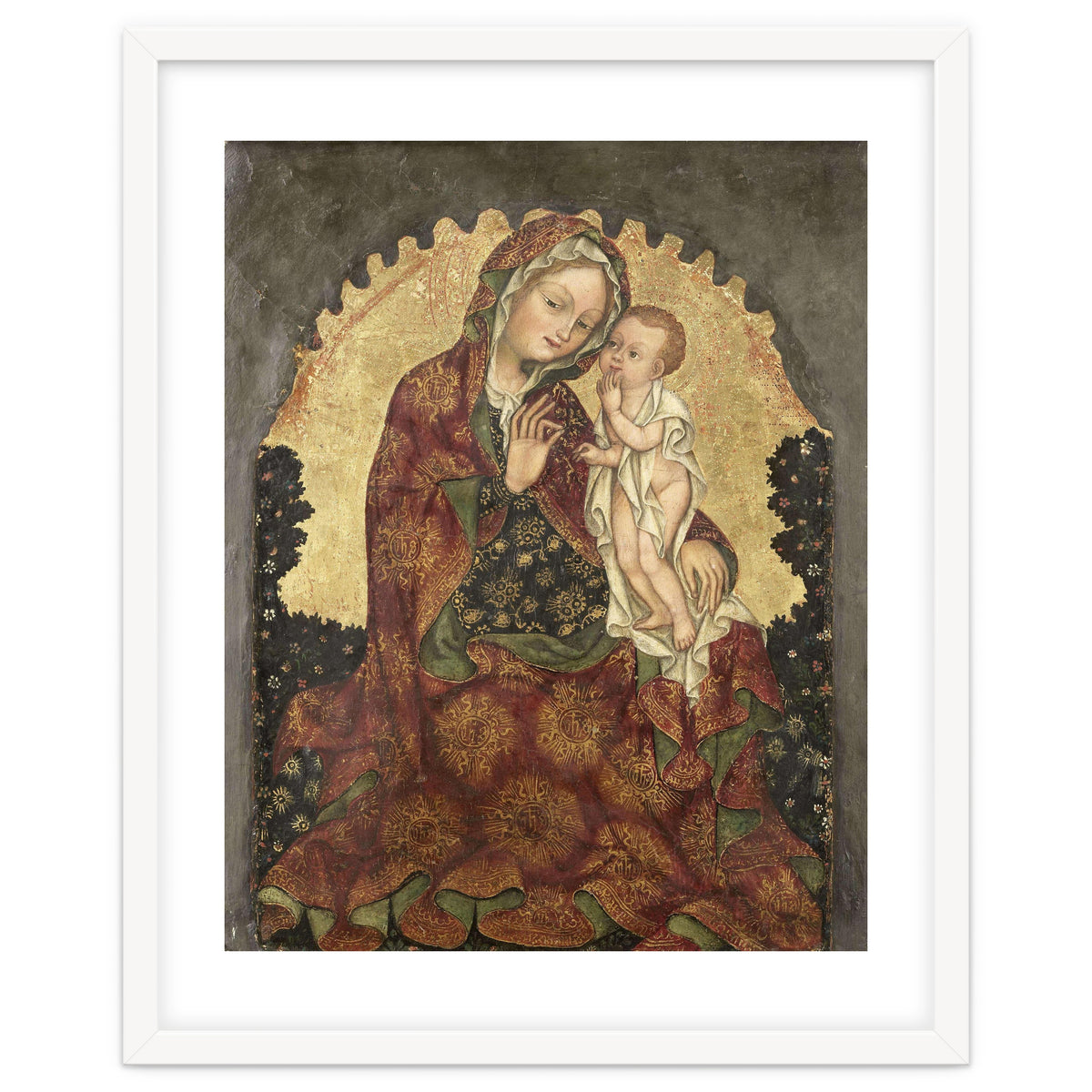 Madonna of Humility. Dating: 1429 - 1439. Measurements: h 53 cm × w 42 cm; d 13.5 cm.