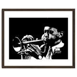 Don Cherry American Jazz Trumpeter in Grayscale thumbnail