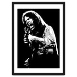 Neil Young Musician Legend in Grayscale 2 thumbnail