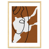 Abstract Brown and Black Lines thumbnail