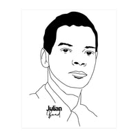 Julian Bond American Social Activist Legend (Print Only)