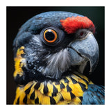 Close-up Portrait of a Vibrant Parrot (Print Only) thumbnail