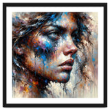 Intense Abstract Side Portrait thumbnail
