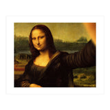 Mona Lisa - Selfie (Print Only) thumbnail