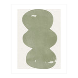 GREEN WATERCOLOR SHAPES NO.2 (Print Only) thumbnail