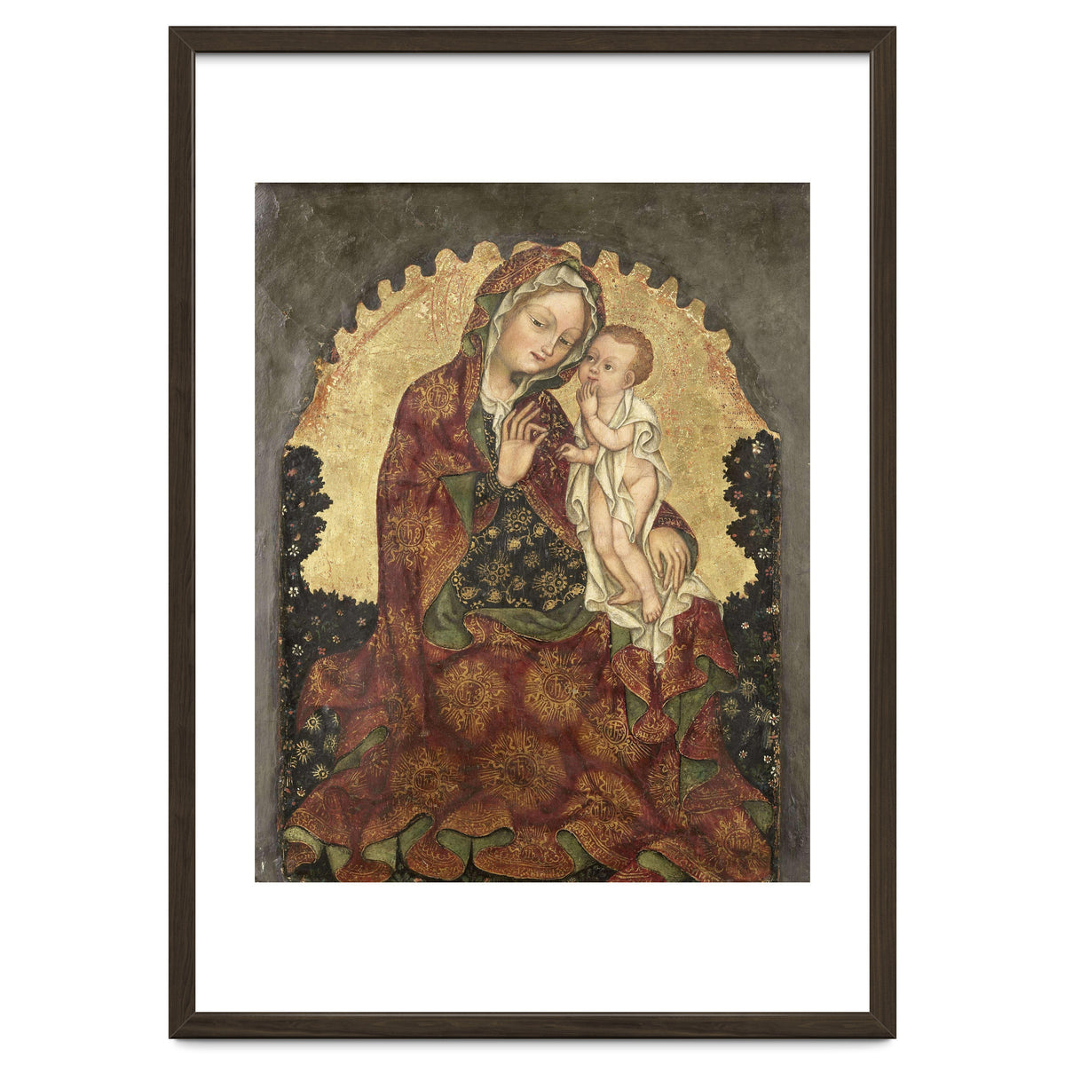 Madonna of Humility. Dating: 1429 - 1439. Measurements: h 53 cm × w 42 cm; d 13.5 cm.