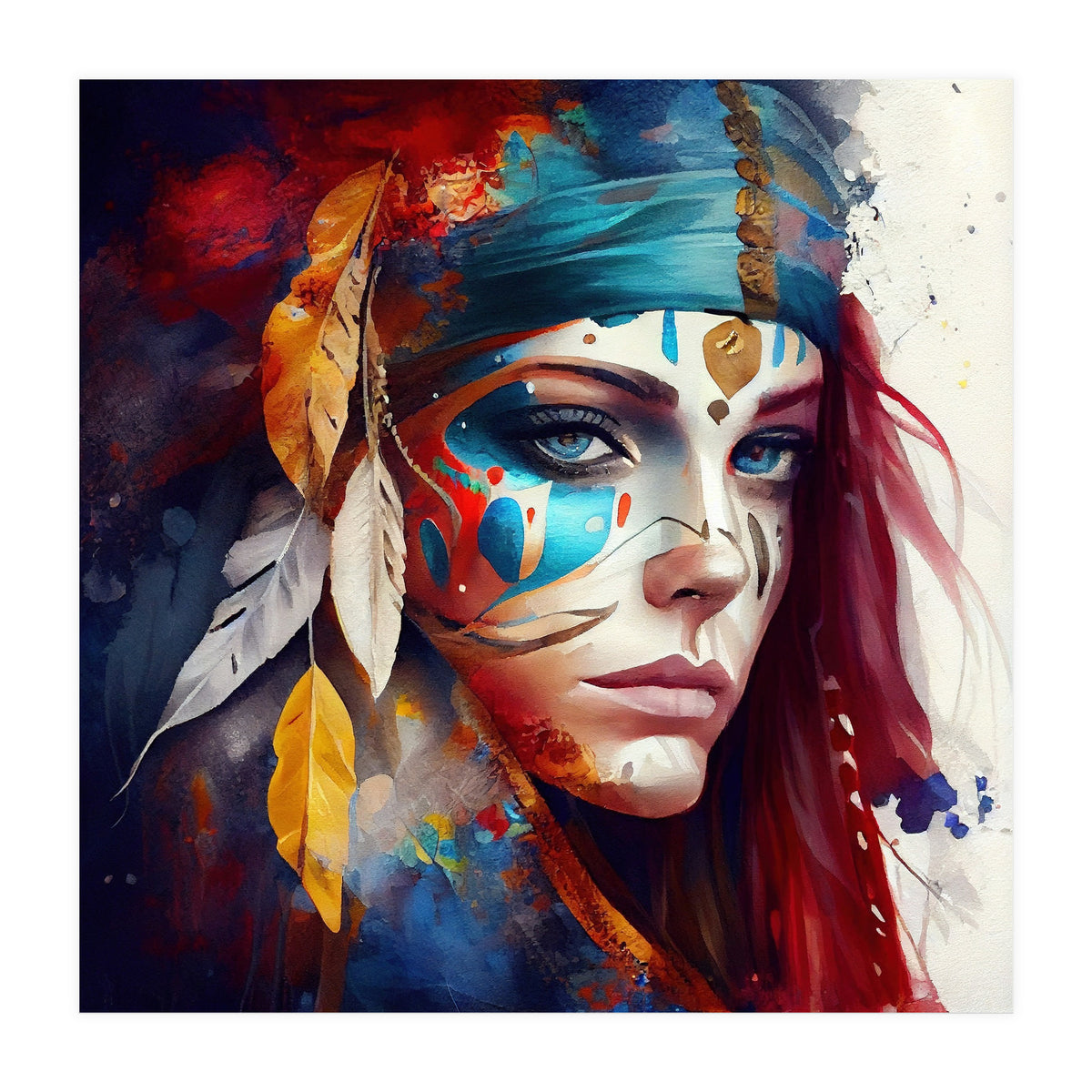Powerful Warrior Woman #9 (Print Only)