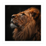 Majestic Lion Portrait Profile Majestic Beast (Print Only) thumbnail