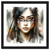 Ethereal Asian Warrior Gaze thumbnail