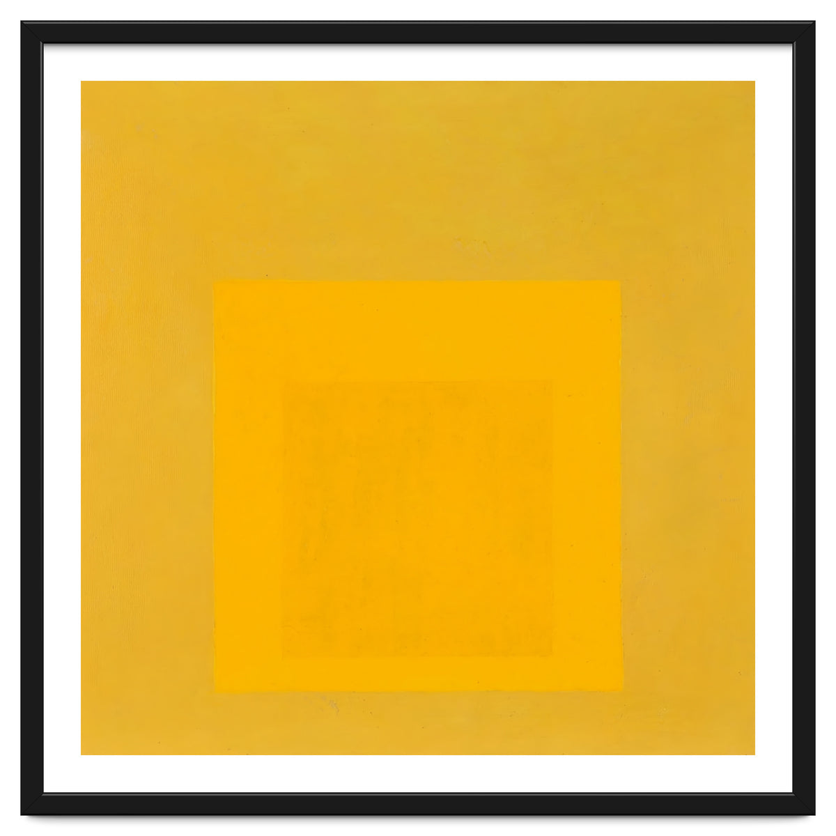 JOSEF ALBERS - HOMAGE TO THE SQUARE YELLOW