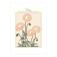 Flower Market Tokyo Poppy (Print Only)