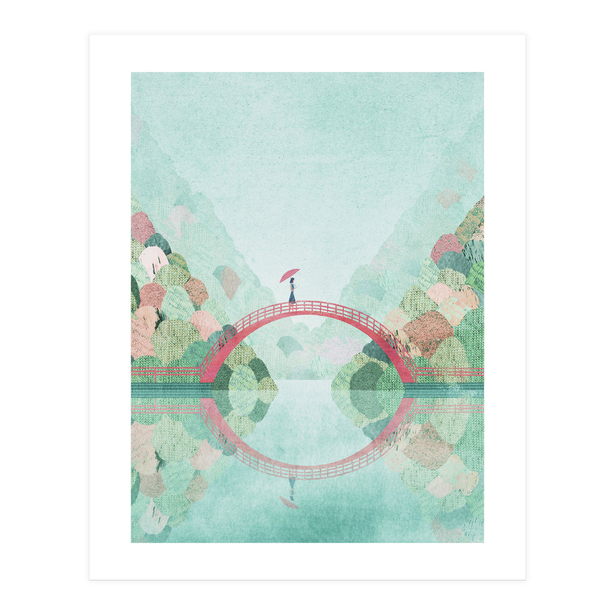Girl On The Bridge (Print Only)