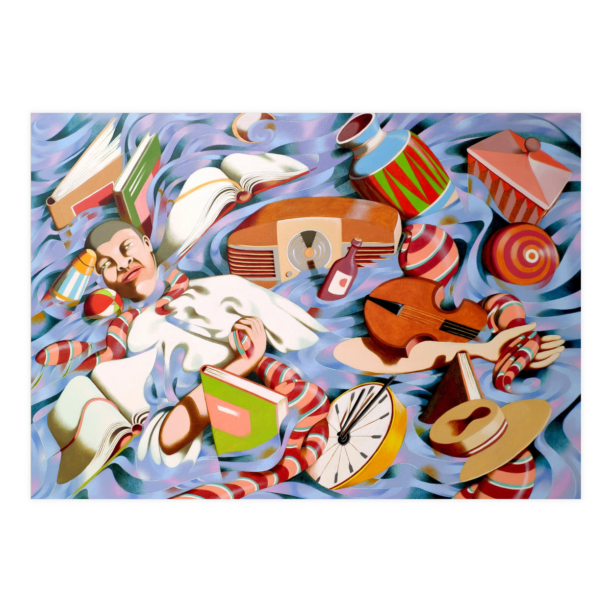 And finally the flood comes  (Print Only)