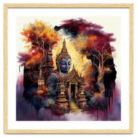 Autumn Forest Buddha Temple