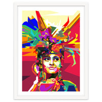 Beauty Traditional Ethnic Woman Pop Art