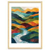 Abstract Rolling Hills Landscape thumbnail