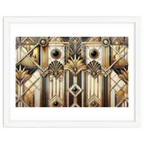 Art Deco Gold Geometric Pattern thumbnail