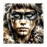 Fur Collar Warrior Portrait (Print Only) thumbnail