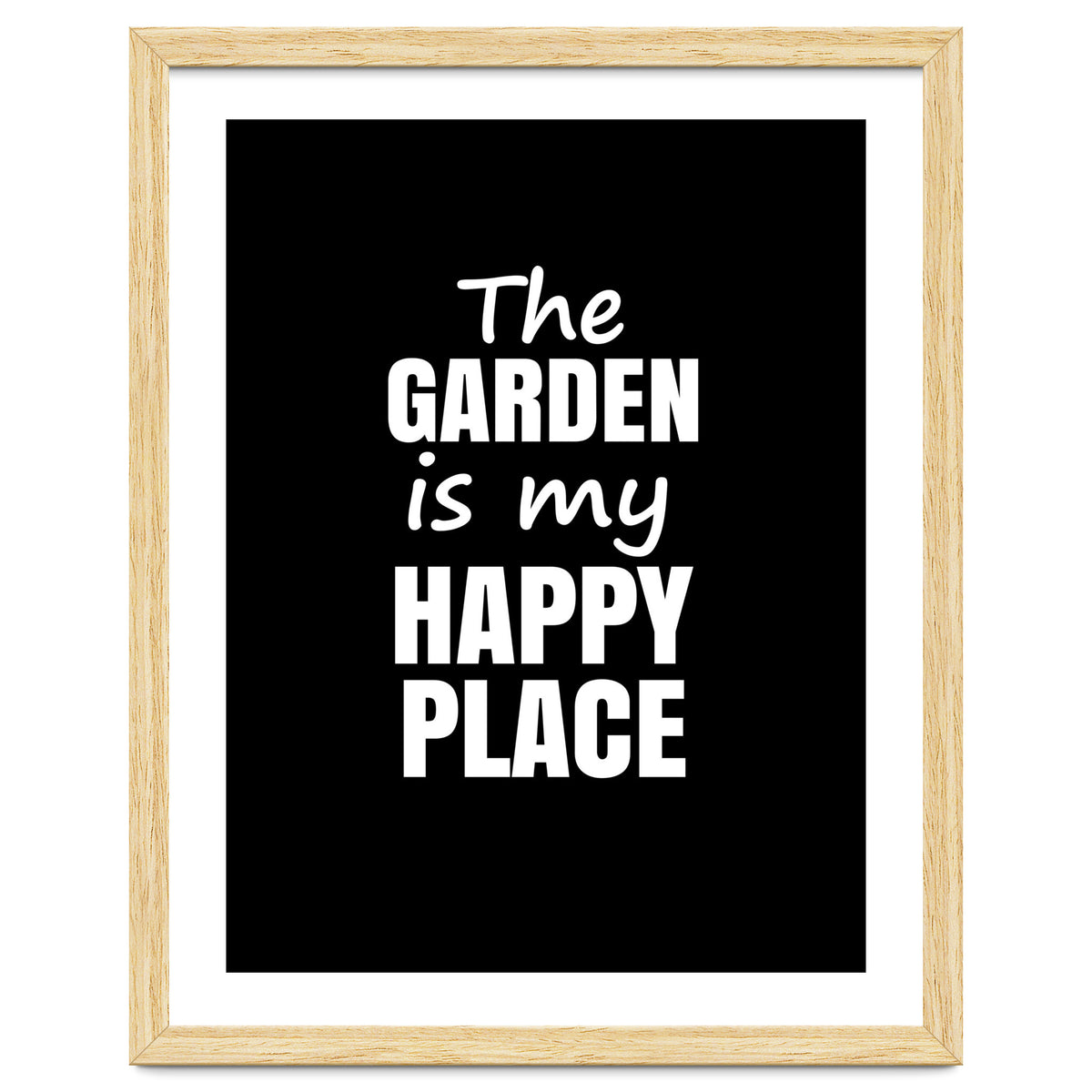 The Garden Is My Happy Place Fy