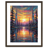 A Cybernetic Sunset Reflecting the Symbiosis thumbnail