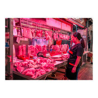 Meat Shop - Hong Kong (Print Only)