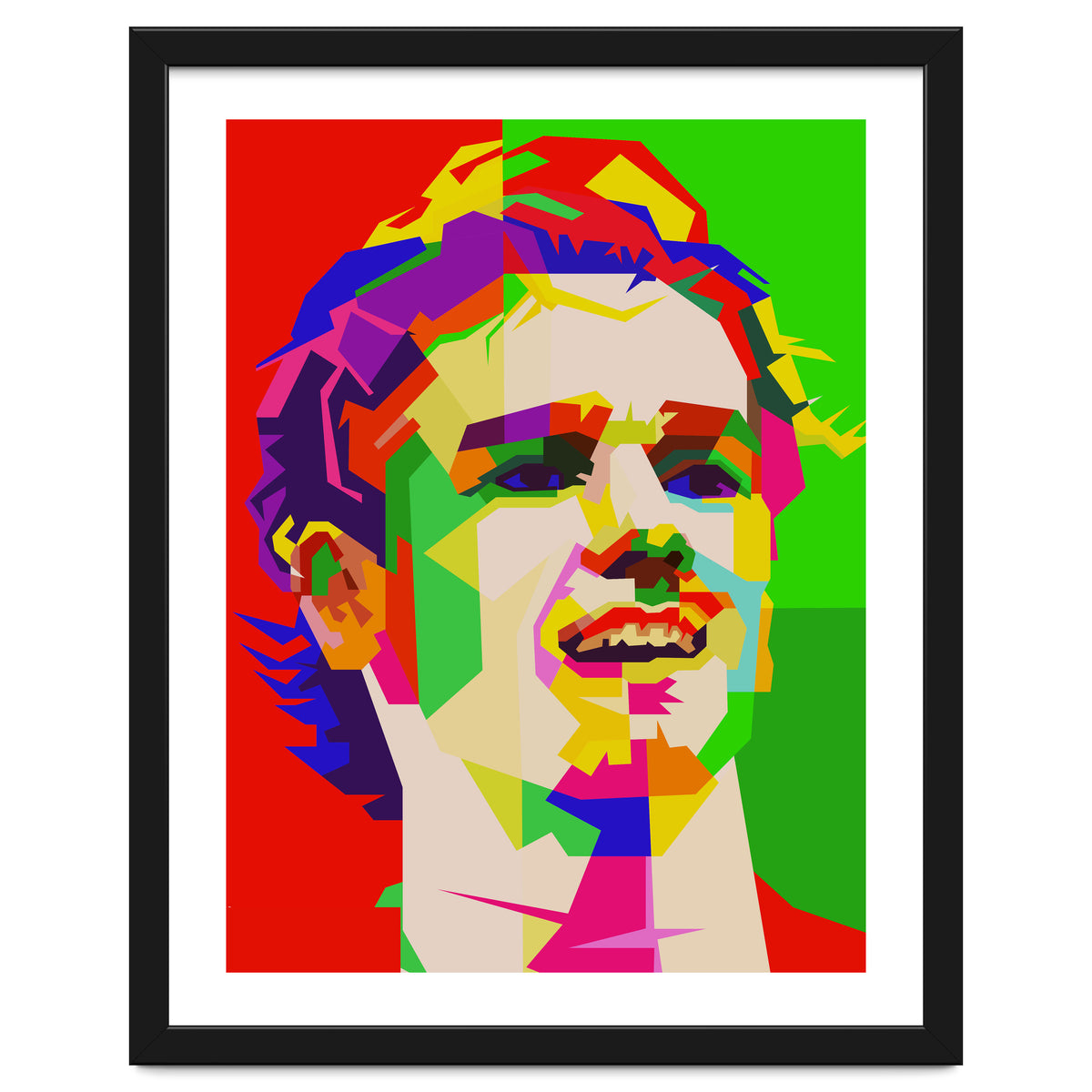 Anthoine Griezman Super Soccer Pop Art WPAP