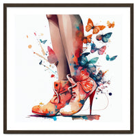 Butterfly Heels Splash