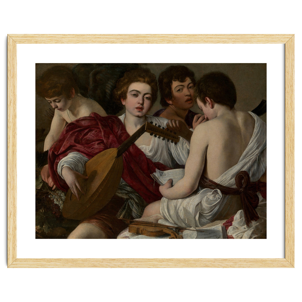Caravaggio – The Musicians (c.1595)