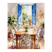 Matisse Inspired Dinning Room (Print Only)