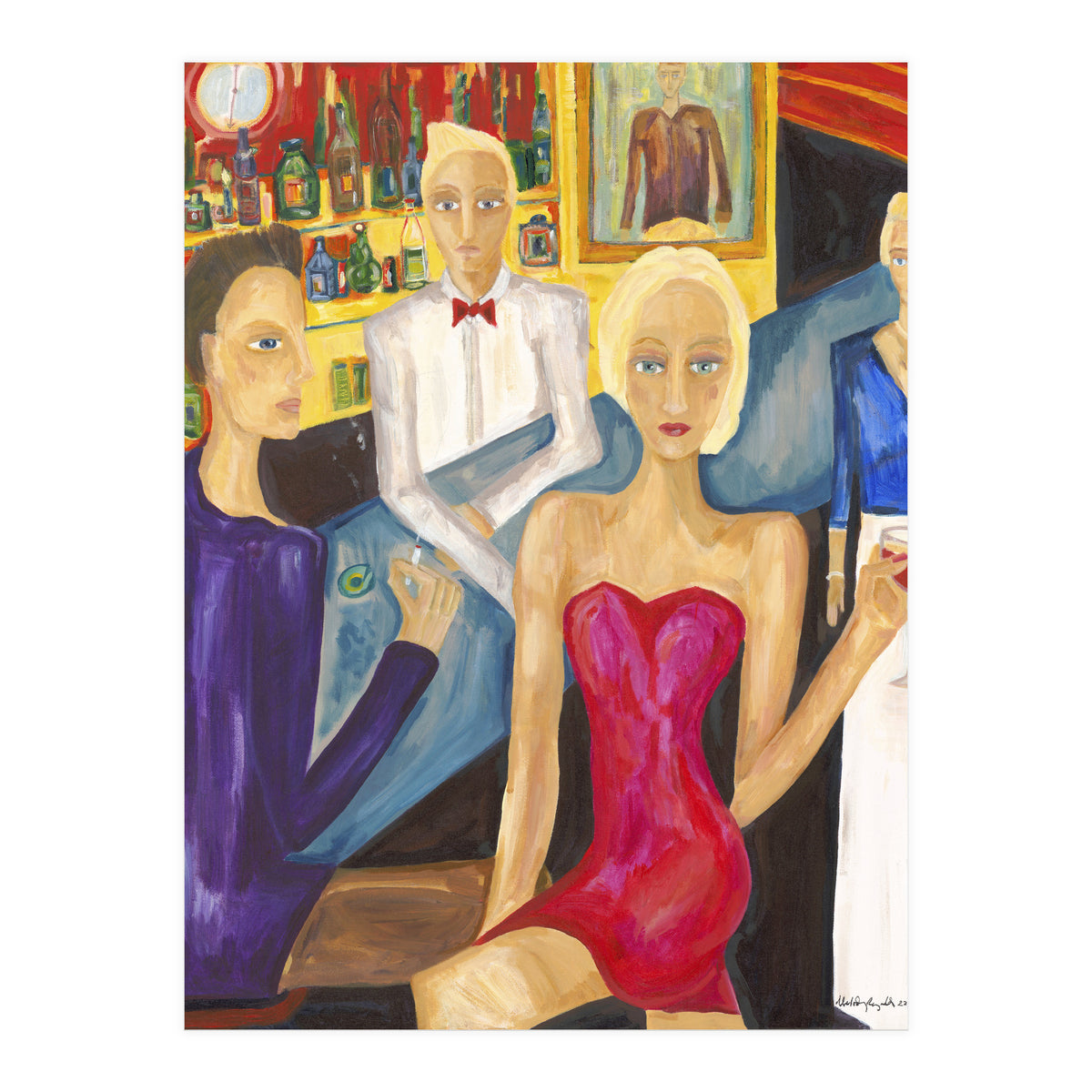 At The Bar (Print Only)