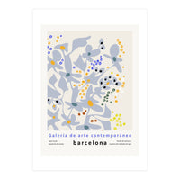 Contemporary art gallery Barcelona design and interior (Print Only)