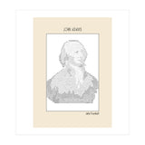 John Adams – John Trumbull (ascii Art) (Print Only) thumbnail