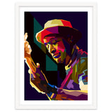 Marcus Miller Bass Jazz Musician Pop Art WPAP thumbnail