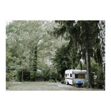 Travel trailer in the green garden (Print Only) thumbnail