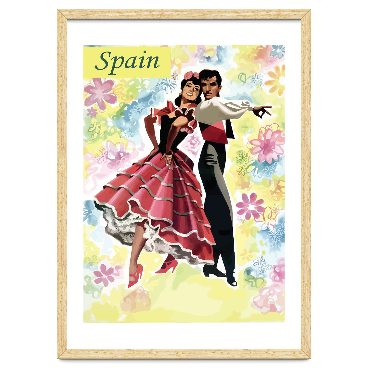 Spain, Dancing Couple