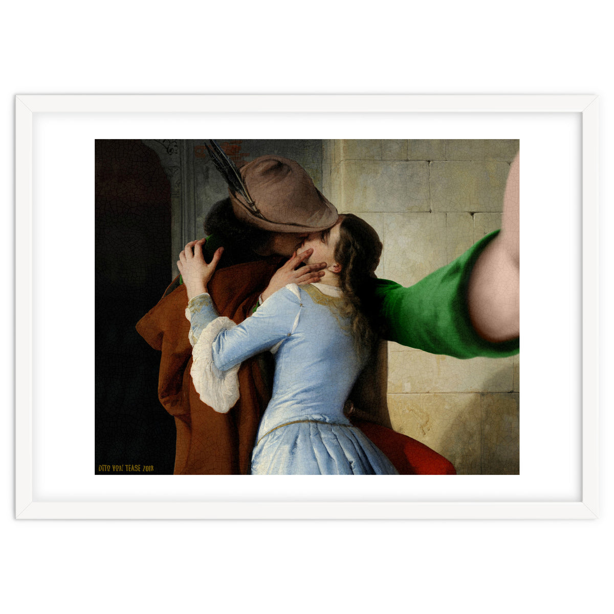 Francesco Hayez - The Kiss - Selfie
