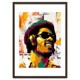 Stevie Wonder Colorful Abstract Retro Art thumbnail