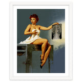 Pin Up Sexy Girl At The Doctor thumbnail