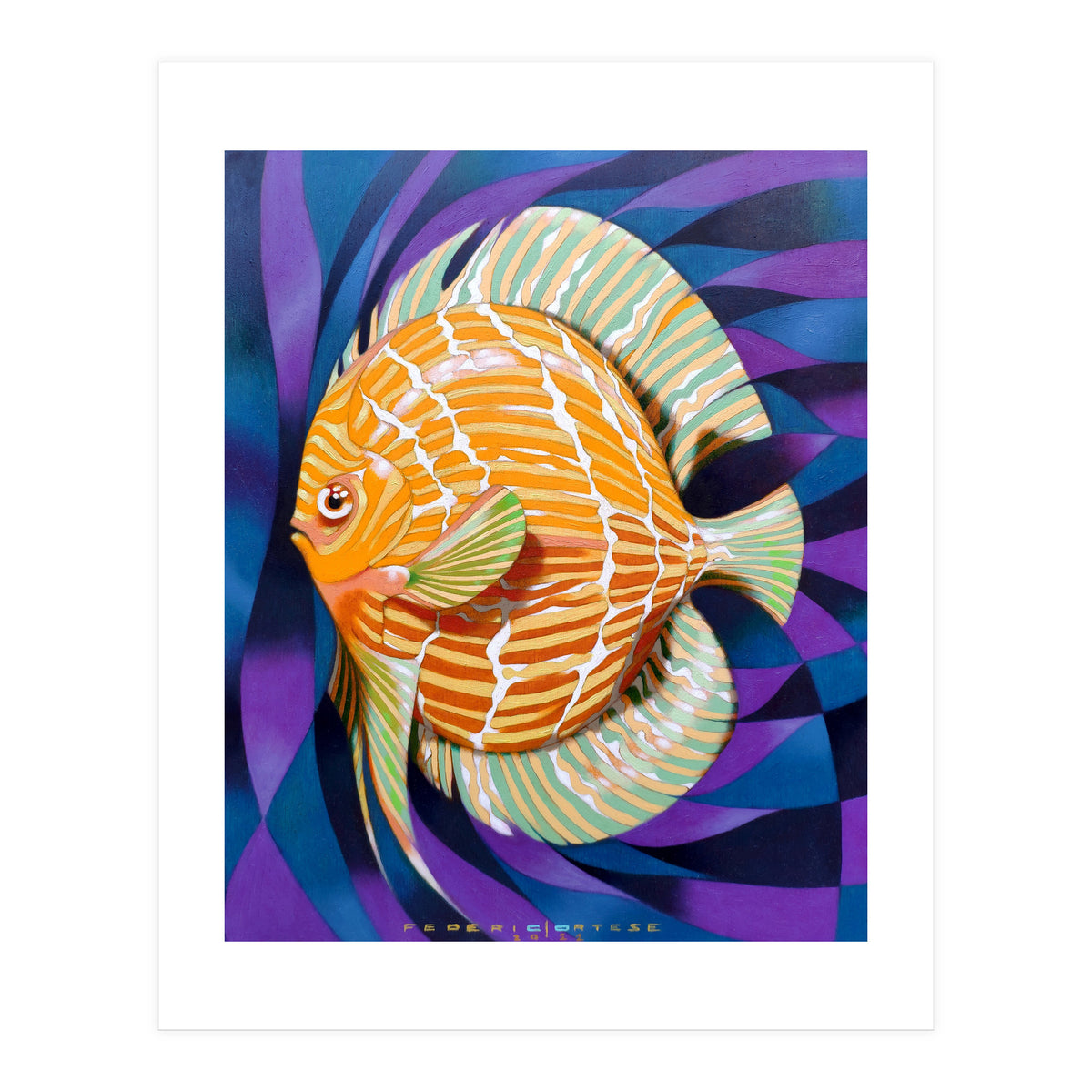 Yellow fish (Print Only)