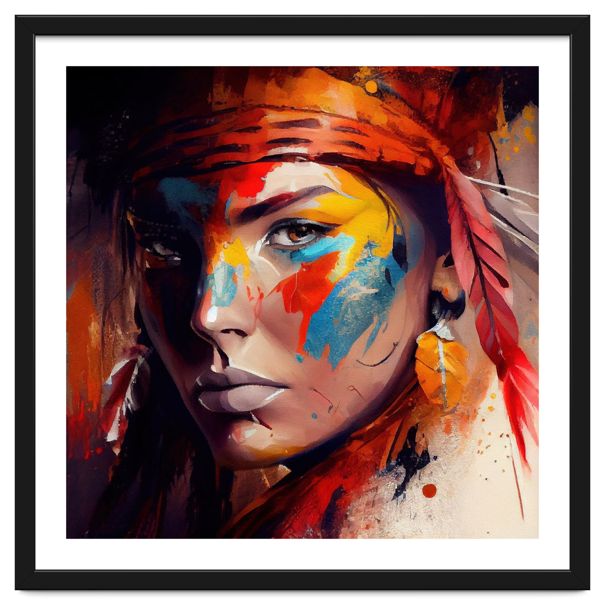 Powerful American Native Woman #4