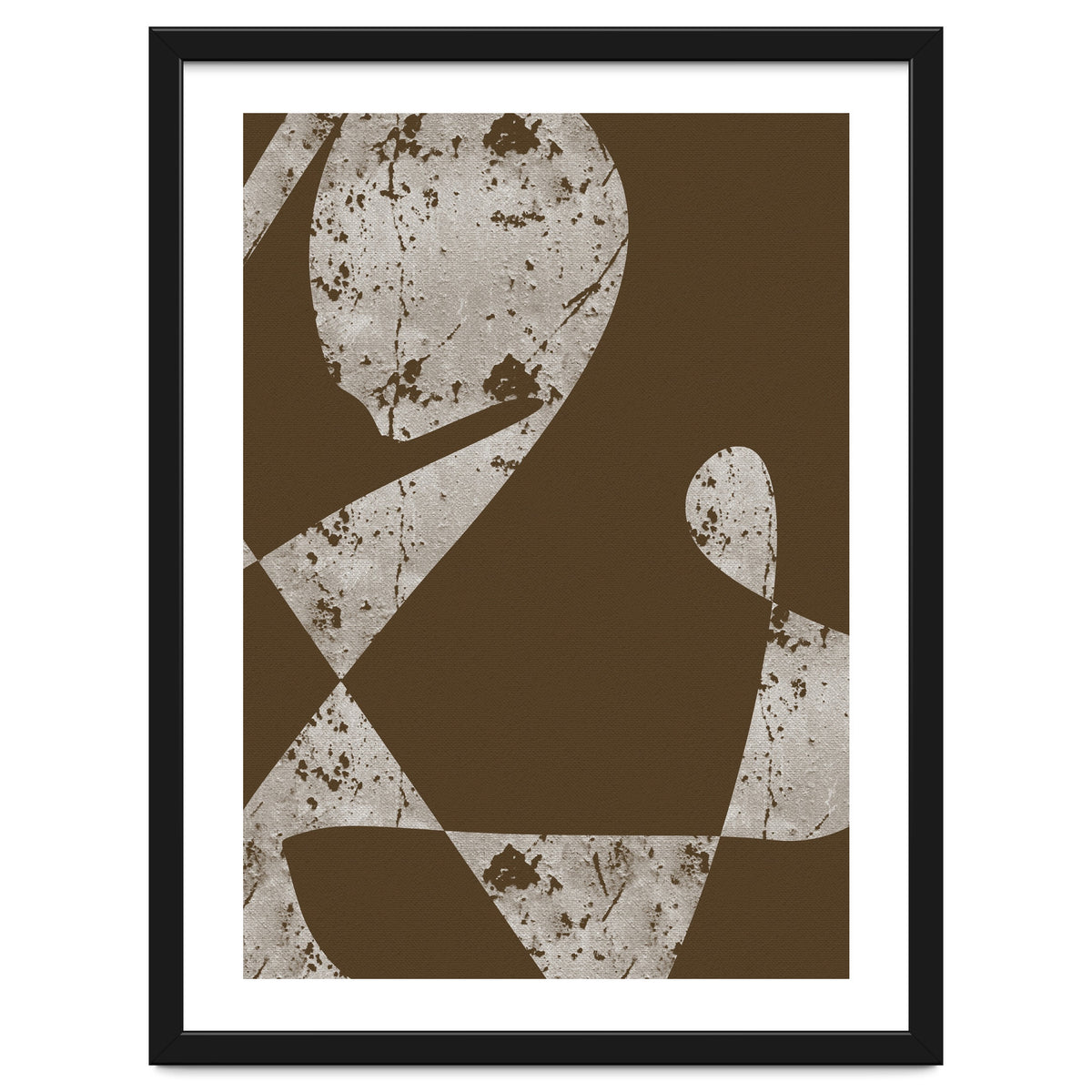 Abstract White Scratch