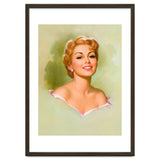 Pinup Blonde Girl Portrait thumbnail