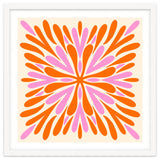 Symmetry Petals - pink and orange thumbnail