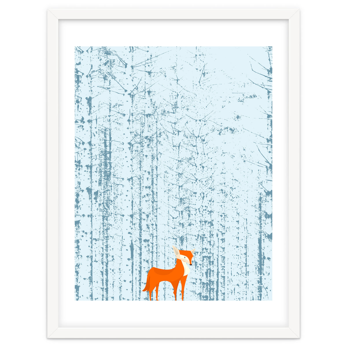 Fox Lost In The Woods