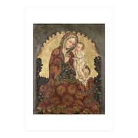 Madonna of Humility. Dating: 1429 - 1439. Measurements: h 53 cm × w 42 cm; d 13.5 cm. (Print Only)