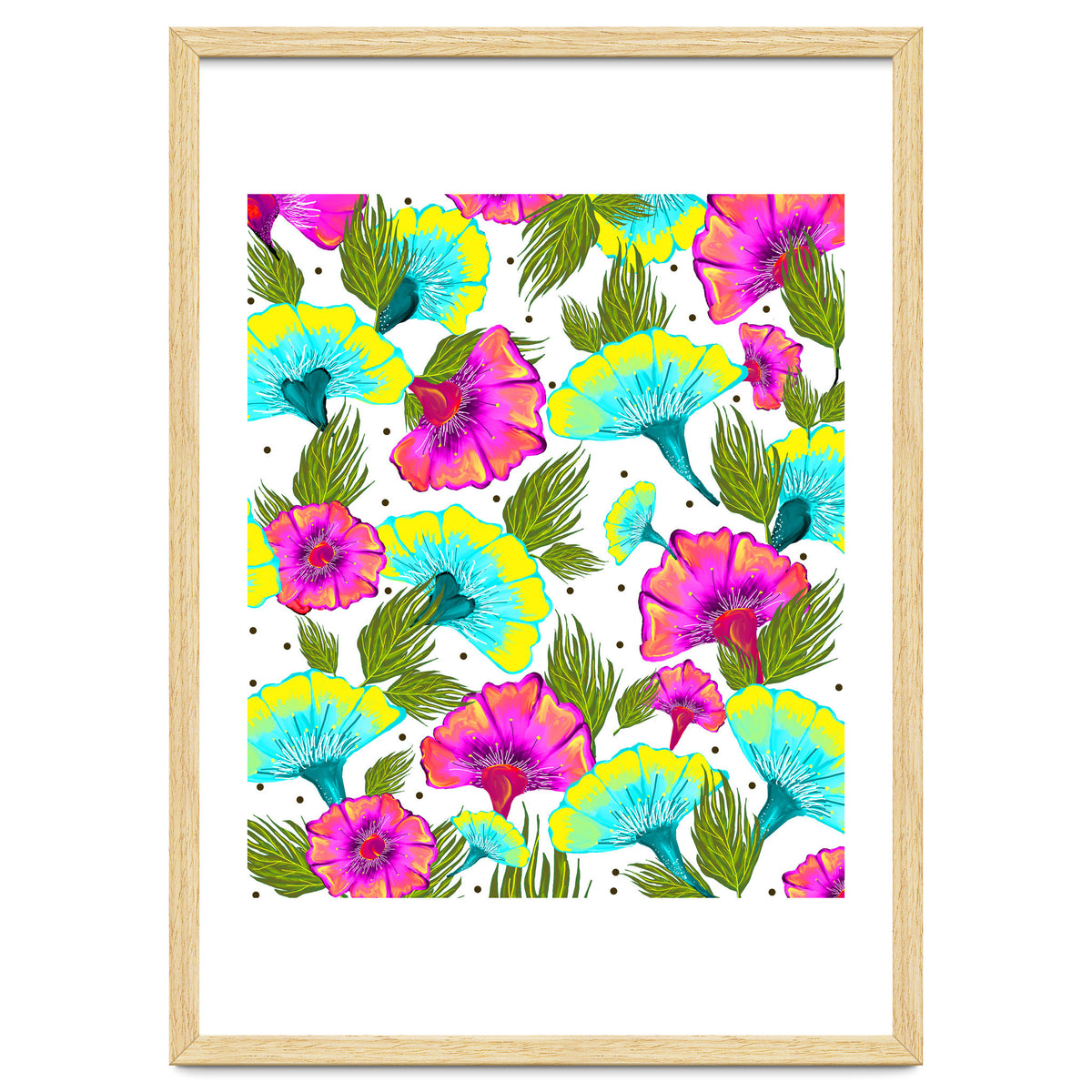 Ecstatic Floral #society6 #decor #buyart